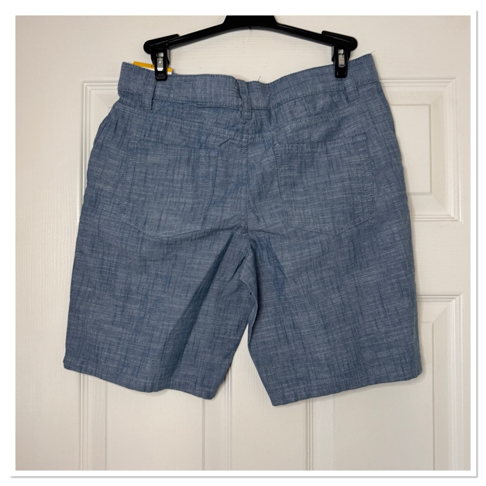 Boy’s Chambray At The Knee Chino Shorts Cat & Jack - Picture 3 of 4